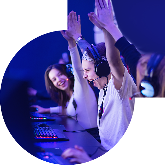 大庄家独家双向驱动技术<br>让电竞玩家尽情享受极致高速快感